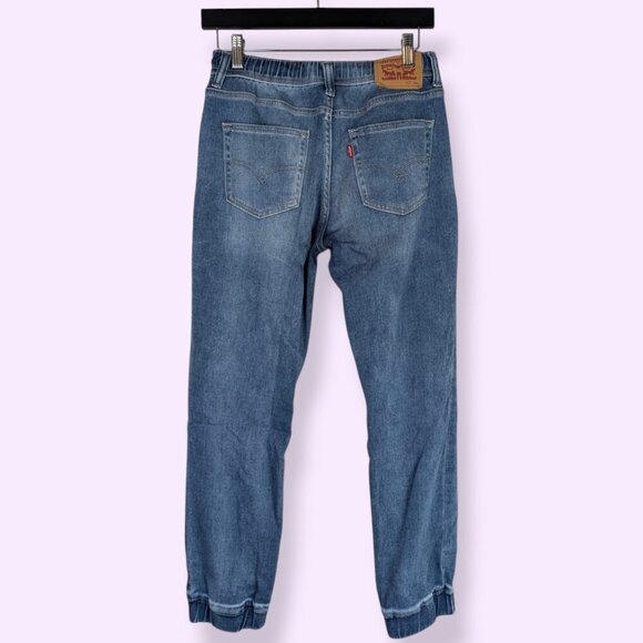 Levi's Blue Stretch Joggers - Picture 4 of 7